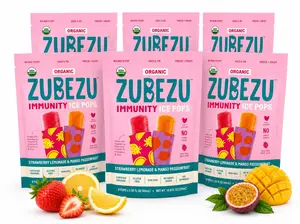 ZuBeZu Organic Immunity Ice Pops - 6 Pouch Bundle