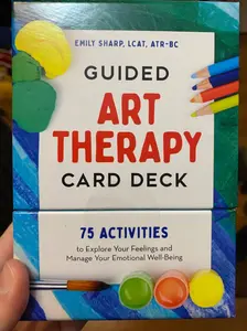 Guided Art Therapy Card Deck: 75 Activities to Explore Your Feelings and Manage Your Emotional Well-Being Cards