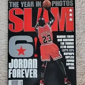 Magazine #28 Sept 1998 Michael Jordan Forever w POSTER Vince Carter- Unframe
