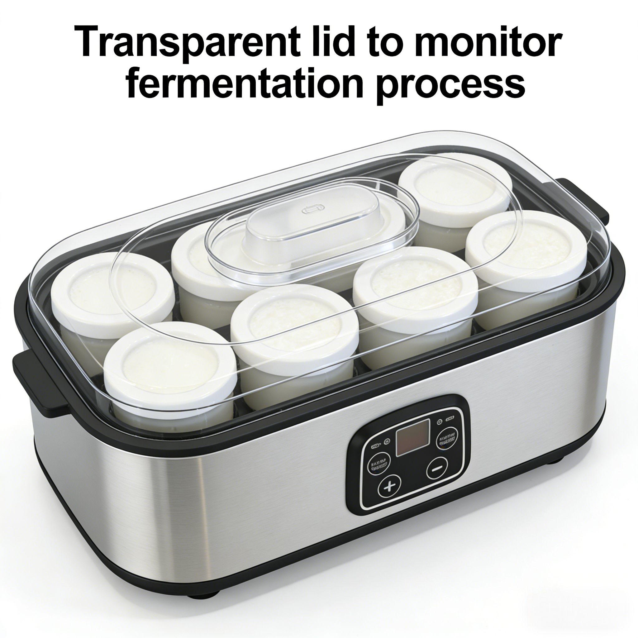 Automatic Yogurt Maker with 5 FREE Kitchen Essentials - Make Probiotic Yogurt At Home!