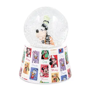 Disney Goofy 3-Inch Mini Light-Up Snow Globe