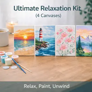 Ultimate Relaxation Kit (4 Canvases)