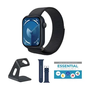 Apple Watch SE 2nd Gen GPS 44mm Sport Loop Bundle