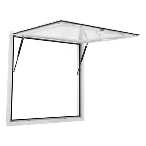 GARVEE Concession Window w/Awning 36" W x 36" H Food Truck Serving Window Benefits for Your Food Truck or Trailer