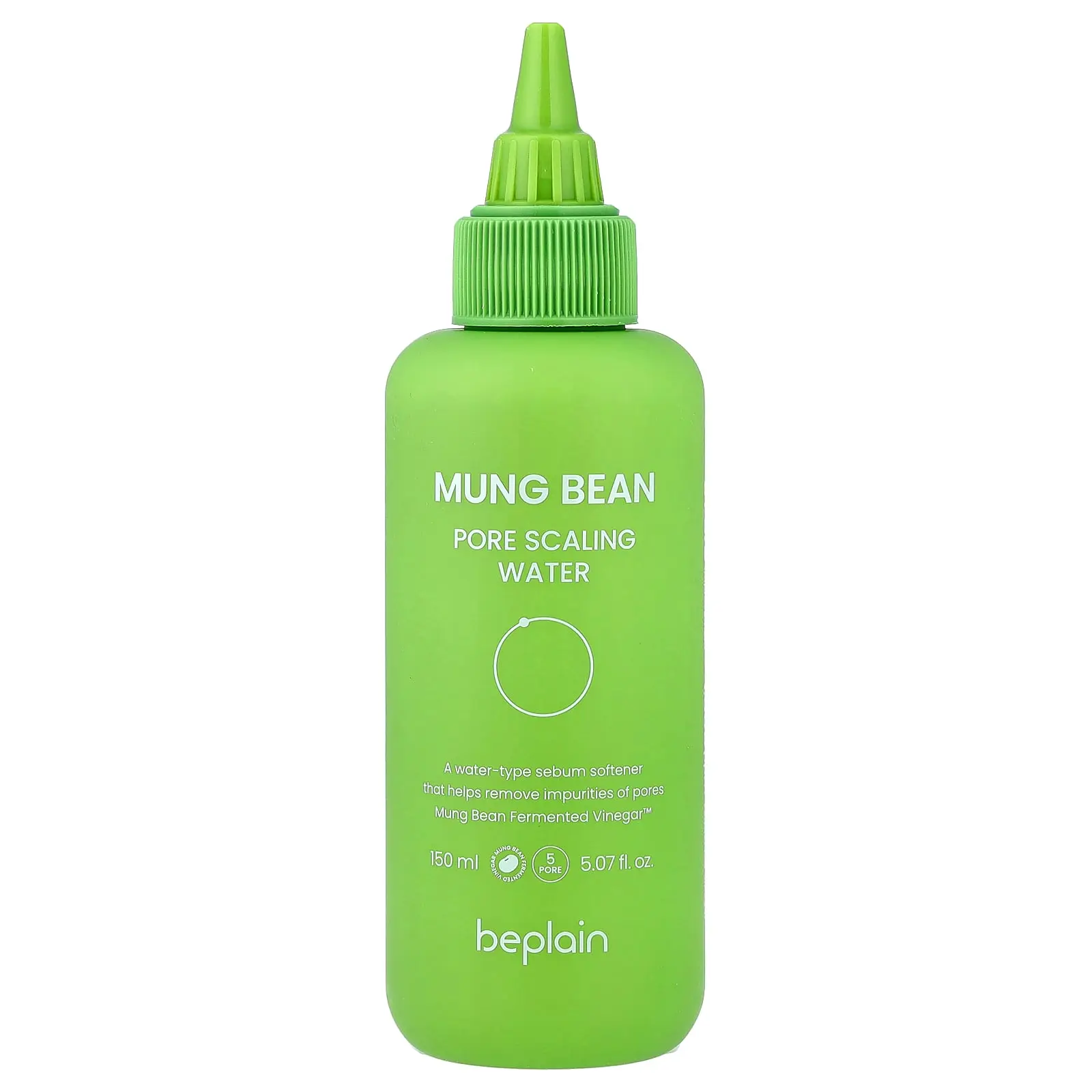 Beplain Mung Bean Pore Scaling Water, 5.07 fl oz (150 ml)