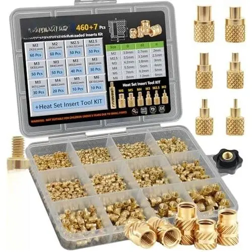 460Pcs M2-M6 Kit+Tools