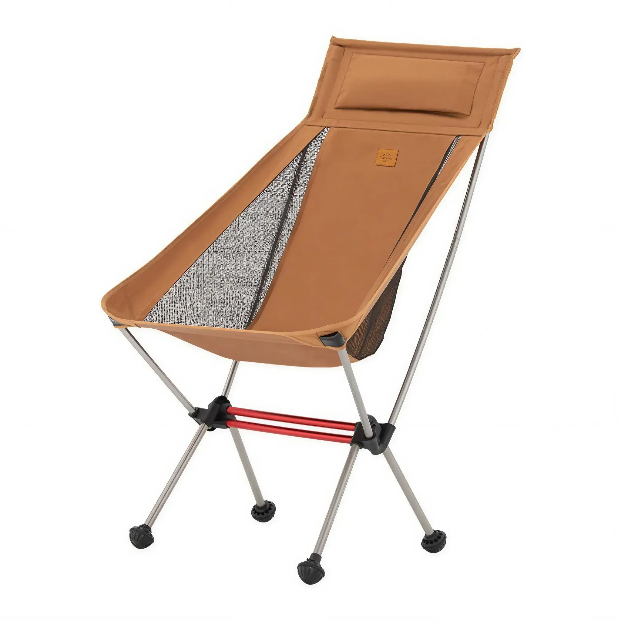 Naturehike Ultralight Backpacking Chair – Portable Folding Camp Chair with Heavy Duty 7075 Aluminum Frame & Breathable Mesh, Compact Lightweight Seat for Hiking, Travel & Outdoor, Camping Equipment, Outdoor Gear, Unisex, Aluminum Alloy, 265Lb, Compact Fol