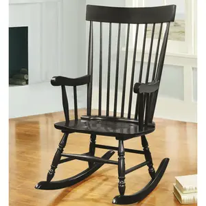 kaelin rocking chair Black Spindle Back Rocking Chair