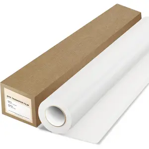 DTF Transfer Film Roll, 13" X 32.8ft DTF Film for Sublimation or DTF Inkjet Printer, Direct to Film PET Transfer Paper for T Shirts and All Fabrics (Double Sided Matte)