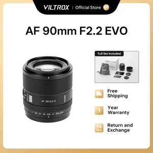 Viltrox AF 90mm F2.2 EVO APS-C Lens for Sony E-Mount/Fujifilm XF-Mount/Nikon Z-Mount