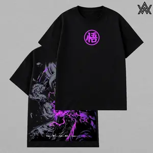 The Great Saiyan Warrior Tee – DBZ Anime Manga T-Shirt, Saiyan Father and Son Graphic Tee, Unisex Oversized Casual Shirt, Z Fighters Legacy Anime Tee, Super Saiyan Family Power Shirt, Gift for DBZ Fans