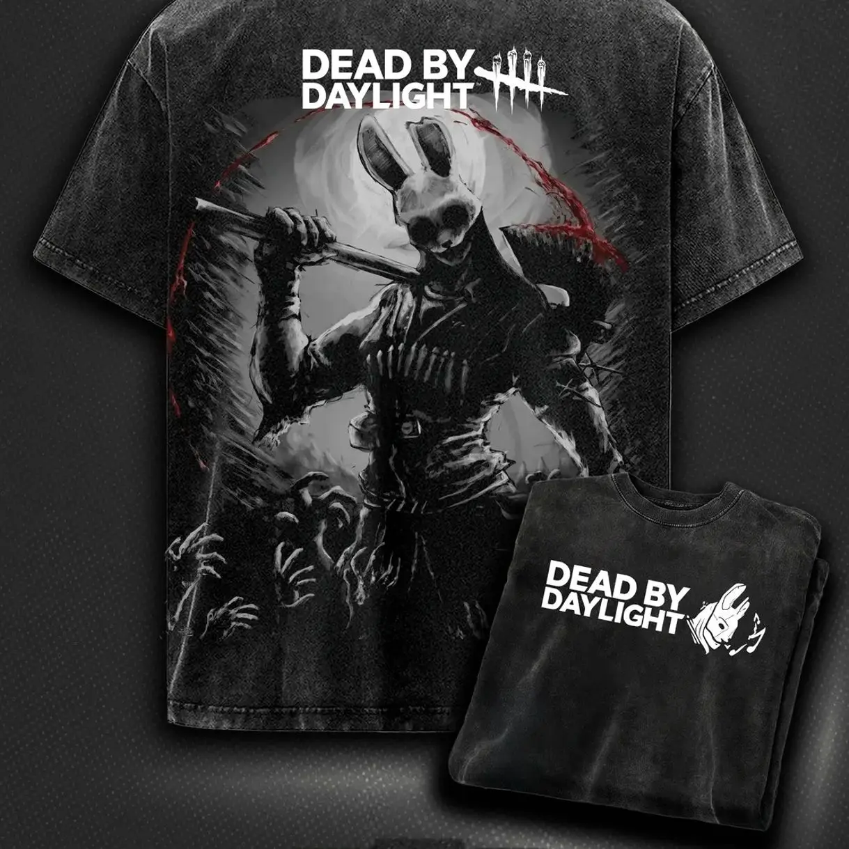 Dead By Daylight Graphic Hoodies, The Huntress (Ana) Vintage Washed sweatshirt, Gaming Fans Tank Top Unisex Cotton Top tee, Survival Horror Game 014