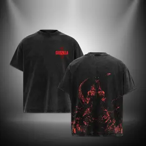 Shin Godzilla V3 Hoodie And Tshirt Retro Vintage Menswear Gift For Movie Fans Top Apparel Classic Oversized Simple Straight Cotton Designer Shirts Movie Shirt Graphic Tees Men Gifts Graphic Streetwear T-shirt
