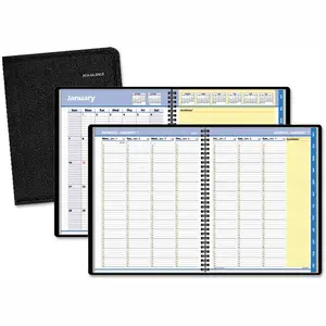 At-A-Glance Products B1250180 Quick Notes Weekly Vertical-Column Format Appointment Book - 11 x 8.25 in. - 2025