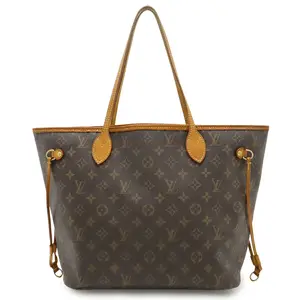 Pre-owned Louis Vuitton Canvas Tote Bags Neverfull Monogram Shoulder Bag