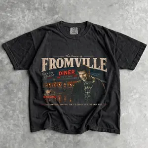 FROM TV Series Graphic Tee - Vintage Fromville 90s Retro Horror T-Shirt - Comfort Colors Streetwear - Unisex Horror TV Show Merch Gift for Fans