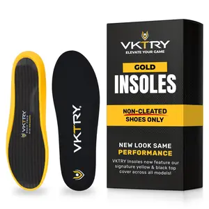 VKTRY Basketball Gold Carbon Fiber Performance Insoles
