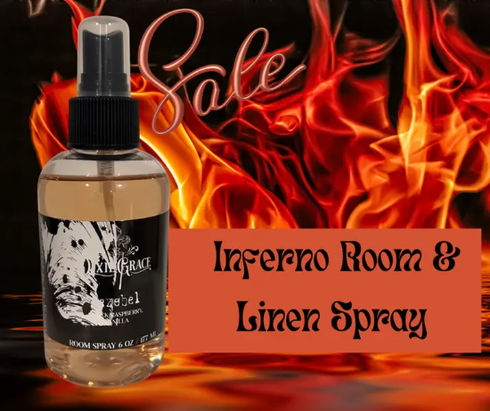 Inferno Room & Linen Spray- 6 oz by Dixie Grace