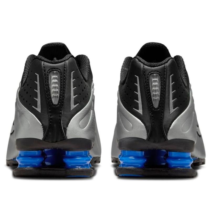 (WMNS) Nike Shox R4 'Metallic Silver Black Racer Blue' AR3565-006