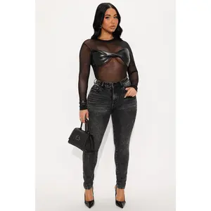 San Diego Sculpting High Rise Stretch Skinny Jeans - Black