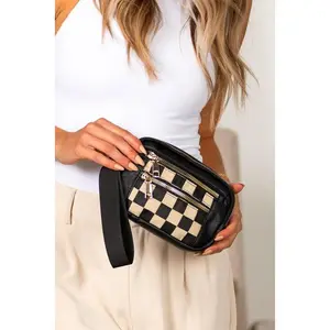 Blake Mixed Media Wallet Pouch