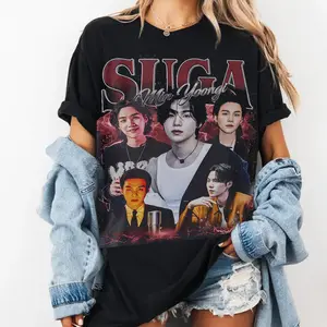 Min Yoongi Bangtan Members Shirt, World Tour Merch & Gift 2026, Bangtan 2026 Album Songs Concert Tee