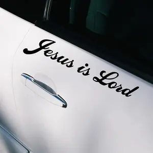 Jesus is Lord Sticker Car Body
