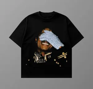 Old Soul Tees. Retro Vintage Limited Edition Mens Graphic Tees Cotton Unisex Tshirt Designer Crewneck Top Michael Jackson Shirts Streetwear Shortsleeve