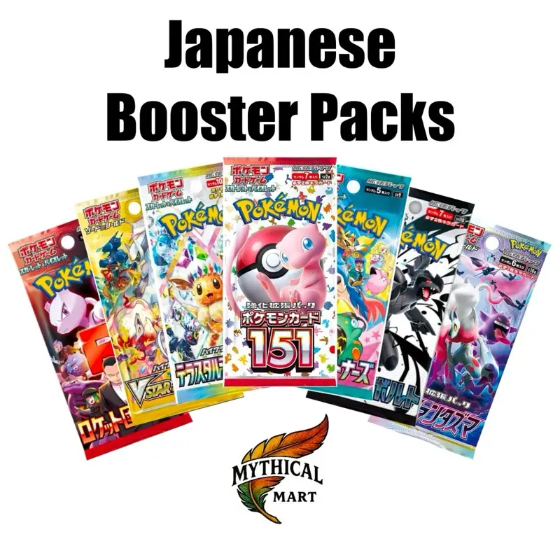 Pokémon TCG Japanese Booster packs