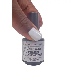 SNOWDROP - White Gel Nail Polish