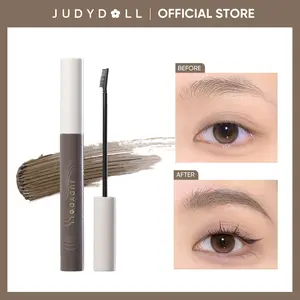 JUDYDOLL Precision Brow Mascara, Eyebrow Volumizing Mousse, Buildable Soft & Full Brows, All-day Wear, Flake Resistant, Waterproof, Long Lasting, Smudge Proof, Buildable Color, Easy Brush Applicator, Makeup, Cosmetics, Spring Gift, Refresh Look