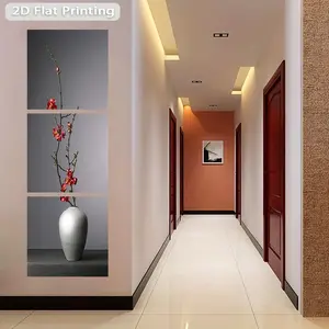 1 piece 2D flat design freely cut wall sticker 50x160 cm Elegant Flower Wall Sticker Self-adhesive wall stickers for decoration, suitable for refrigerators, cabinets and wardrobes, modern kitchen ho