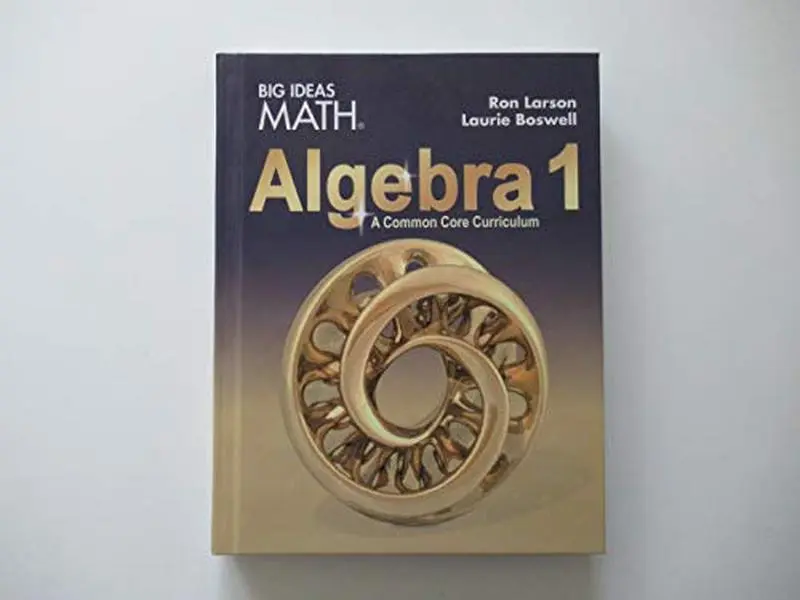 USED Book - BIG IDEAS MATH Algebra 1: Common Core Student Edition 2015 by HOUGHTON MIFFLIN HARCOURT (Hardcover) - English