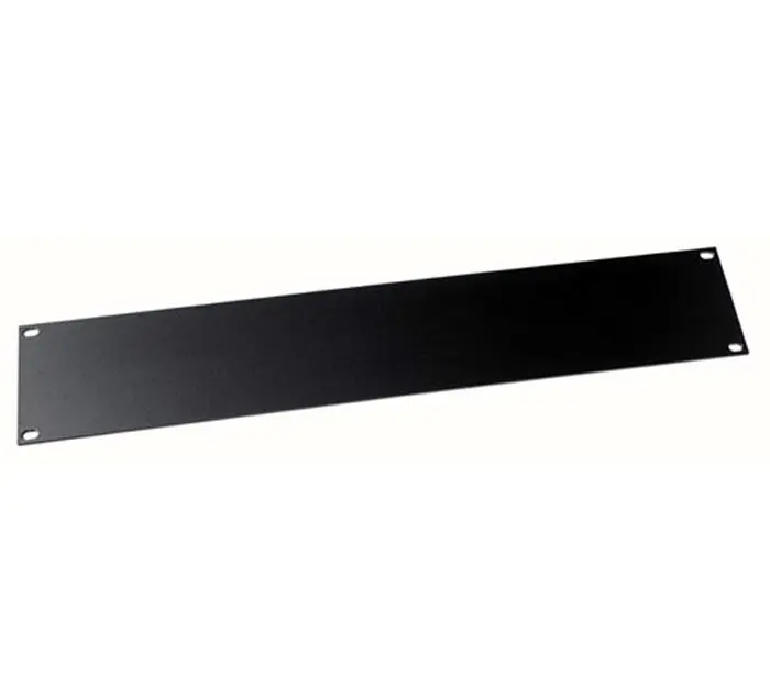 TecNec Panels & Wall Plates PHBL-2 0.12 in. Flat Aluminum & Blank Panel 2RU