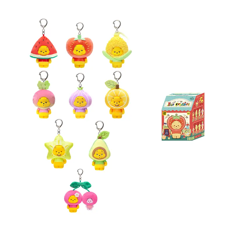 TOPTOY Disney Winnie The Pooh Tiny Orchard Fruit Keychain Series Blind Box