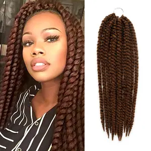 Authentic Synthetic Hair Crochet Braids Double Jumbo Senegalese Twist 24"