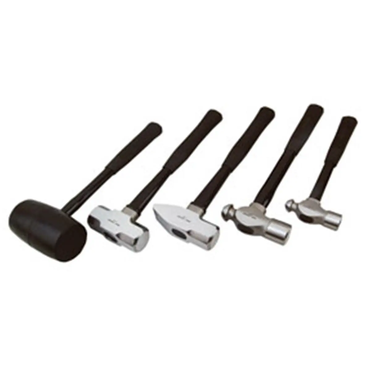 212 MAIN 5-Pieces Heavy Duty Hammer Set, ATD Tools ATD-4045 Hand Tools, Ball Pein Hammers