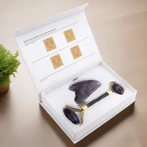 Violet Gua Sha Kit with or without Roller by Onyx Beauty
