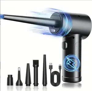 Stylish USB-Rechargeable Electric Air Duster — Multifunctional Compressed Air Blower for Cars, Keyboards, Home Use, Mobile Phones, Computers, and Laptops