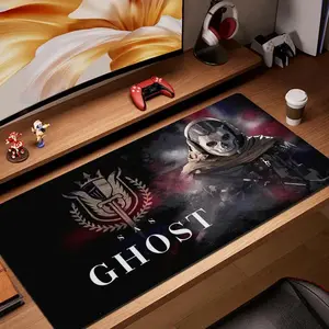 Call of Duty Warzone Anime Anti-Scratch Mouse Pad, Natural Rubber Gaming Desk Mat with Smooth Surface, Anti-Slip Base, Durable Thick Design, Extended Pad for PC Gamer Setup, Anti-Scratch Mouse Pads