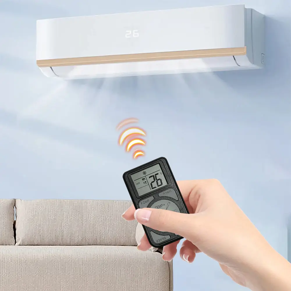 MRSVI Q58 Mini Portable Universal A/C Remote Control, Compatible with All Major Air Conditioner Brands, Models, and All ACS