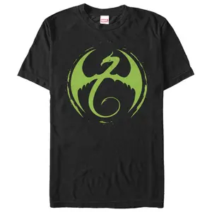 Men's Marvel Iron Fist Dragon Logo T-Shirt