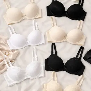 6-Piece Bra Set – Size 32A (Cream • Black • White)   Upgrade your essentials with this elegant 6-piece bra set, designed specifically for Size 32A. Perfect everyday comfort with a smooth, flattering fit.  ️ Soft & breathable fabric ️ Comfortable supp
