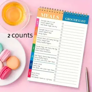 Daily & Weekly Planner Notebooks Set of 2, Organize Daily & Weekly Plans, Tear-Off Notebook Pages, Essential Planning Tools, Planner Calendar