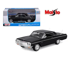 Maisto 1:26 Chevrolet Impala SS Black Diecast Model Car