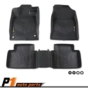 Floor Mats Liners TPE Fit For 16-21 Honda Civic 2016-2021 All Weather Car Accessory