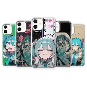 Hatsune Miku Phone Case Anime Compatible with iPhone 11, 12, 13, 14, 15, 16, 17 & Samsung S22 S23 S24 S25 – check our available sizes