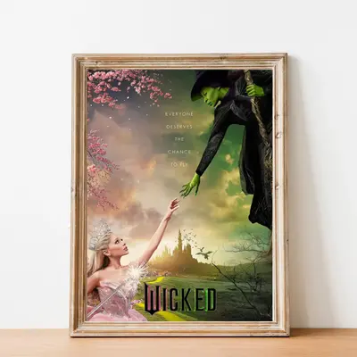 Wicked Quote ART PRINT Elphaba, Musical, Theatre, Broadway, West End Gift Song Wall Art Home Decor Wicked Quote ART PRINT Elphaba, Musical, Theatre, Broadway, West End Gift Song Wall Art Home Decor