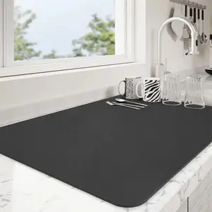 Silicone Mat Multi-Functional Table Pad, Waterproof Oil-Resistant Heatproof Kitchen Trivet, Non-Slip Dining Pad, Washable Foldable Portable