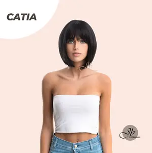JBEXTENSION 10 Inches Short Bob Cut Women Wig CATIA